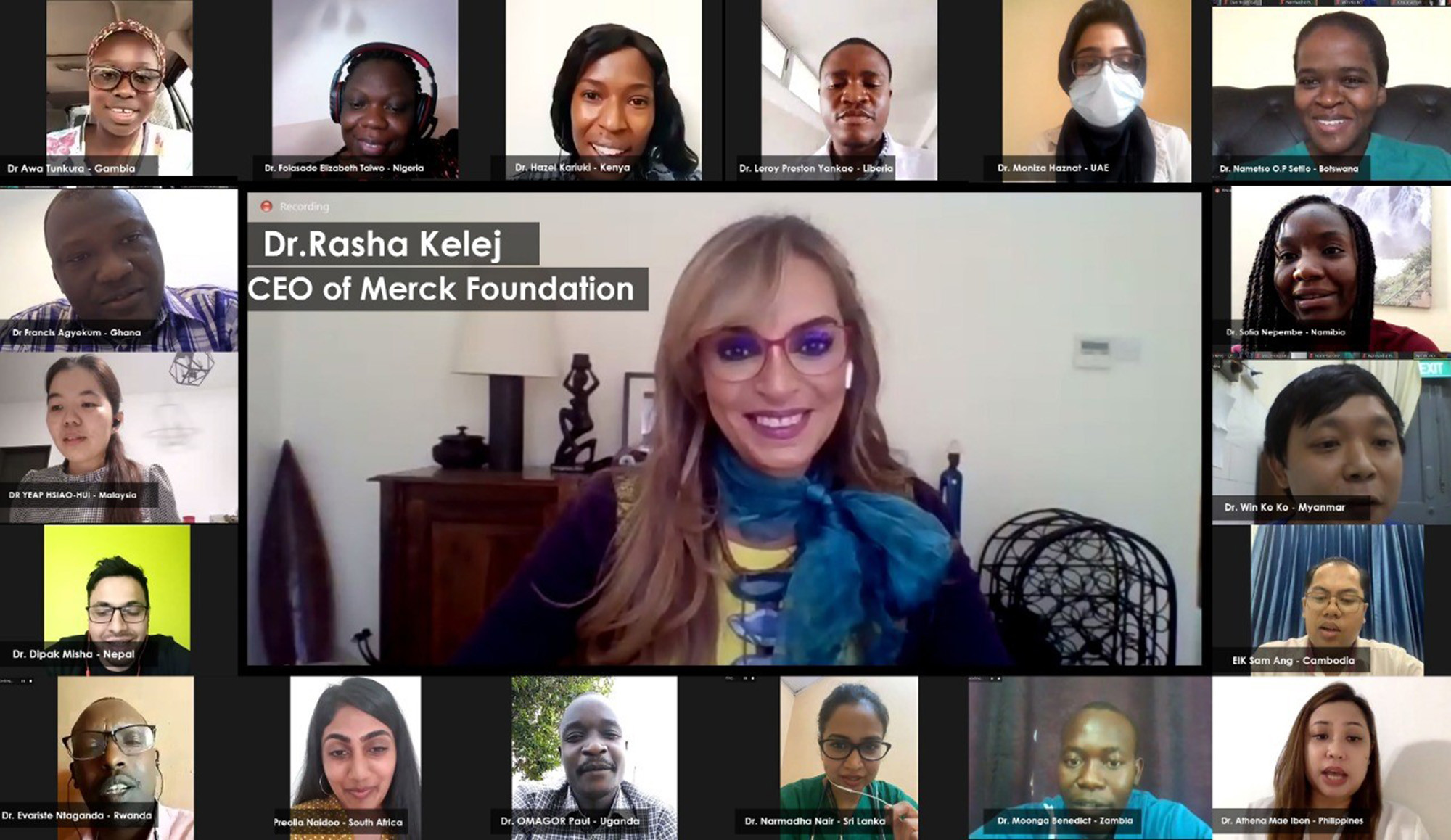 Merck Foundation COVID 19 Response Program & Capacity Advancement Program VC 2020