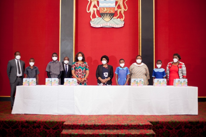 Merck Foundation together with H.E. Mrs. MONICA CHAKWERA, The First Lady of Republic of Malawi donated 30,000 storybooks to raise awareness about infertility in the country