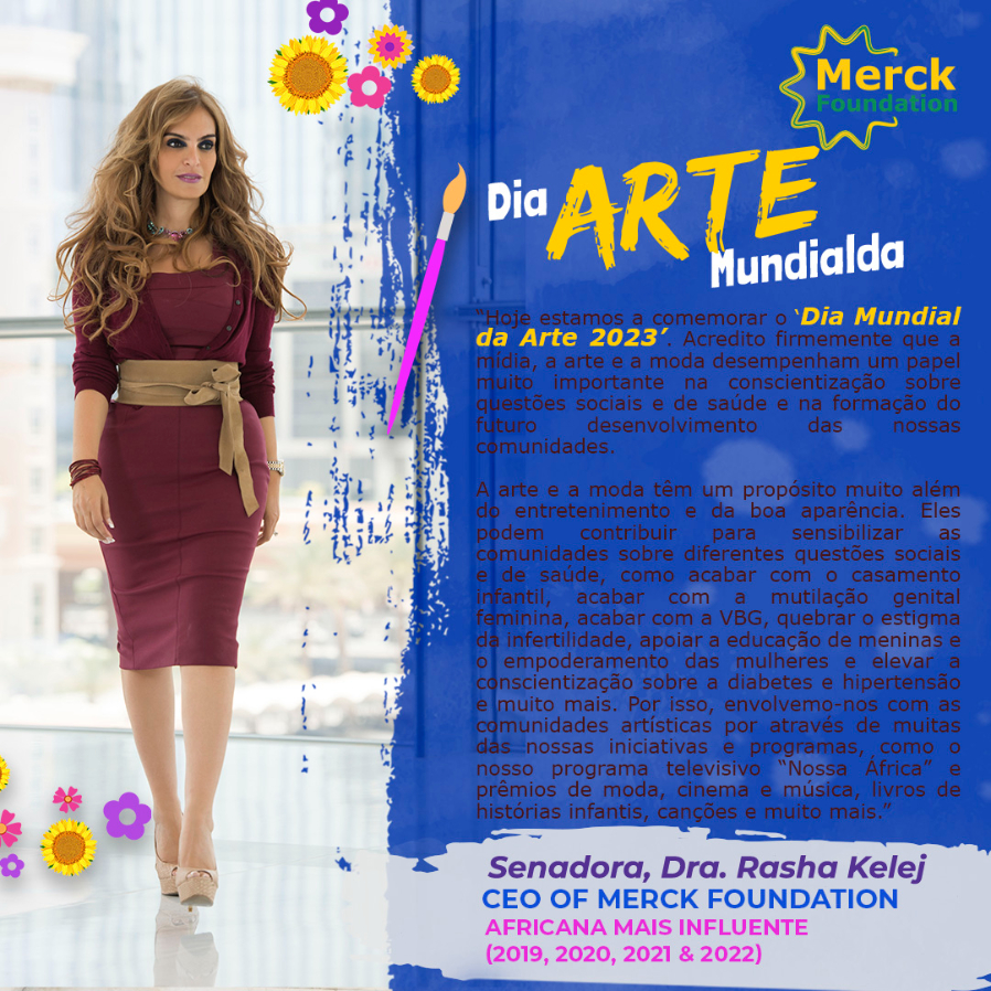 Merck Foundation marks ‘World Art Day’ through their best Film, Song and Fashion Awards 2022, 2023, directed towards raising awareness about social and health issues