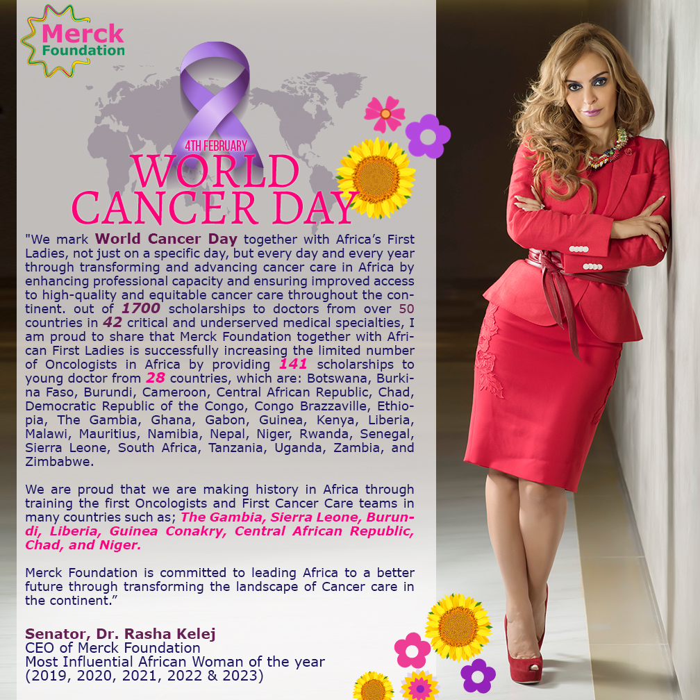 Merck Foundation marks World Cancer Day by providing 140 Oncology Scholarship to doctors from 28 African countries since 2012