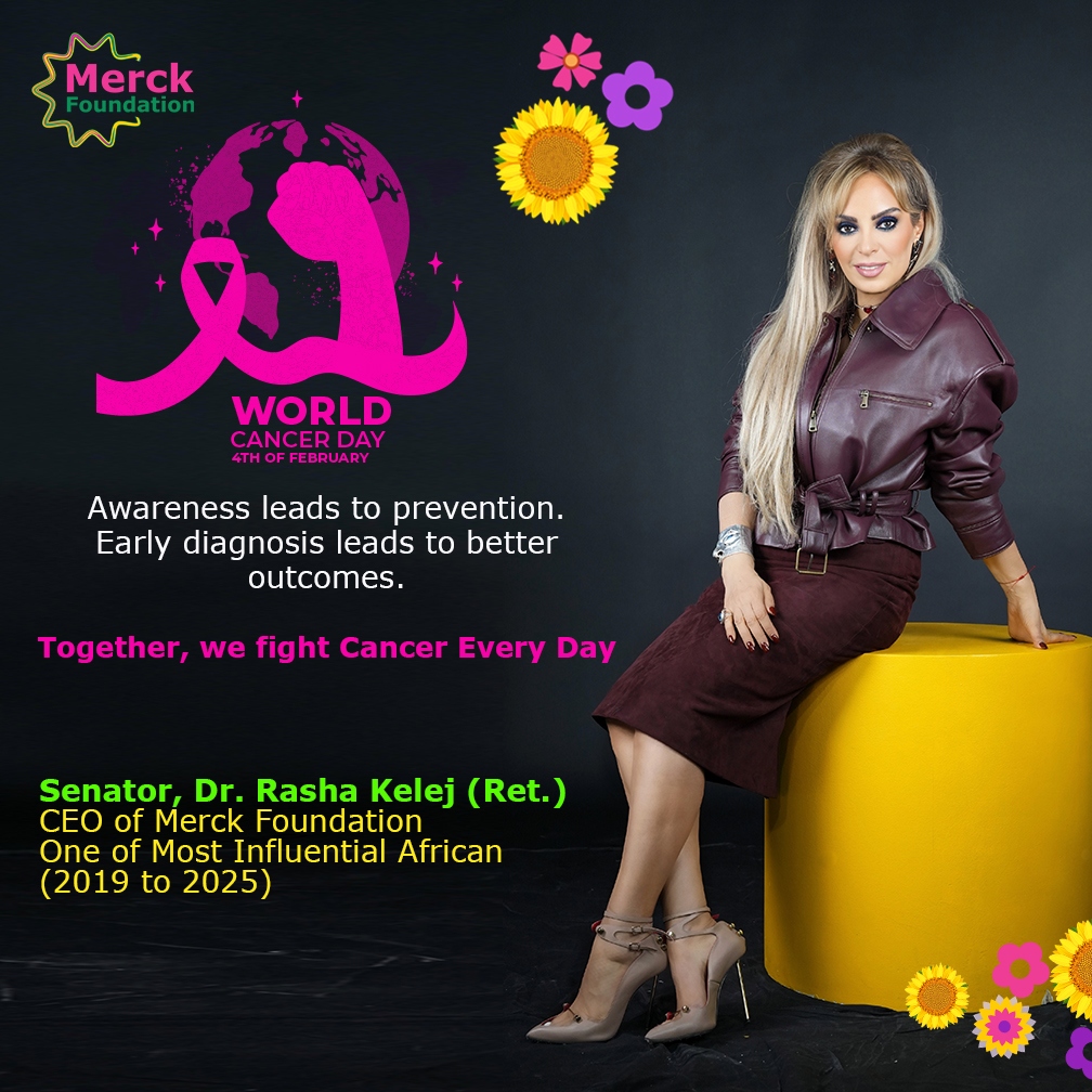 Merck Foundation CEO together with African First Ladies mark ‘World Cancer Day 2026