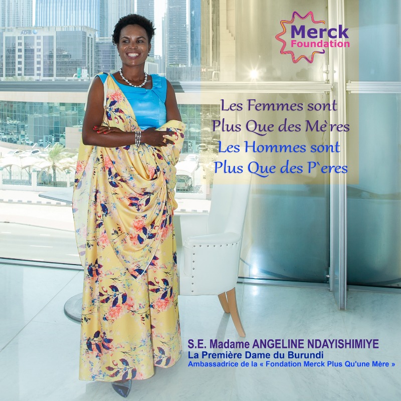 H.E. Madam ANGELINE NDAYISHIMIYE, The First Lady of Republic of Burundi