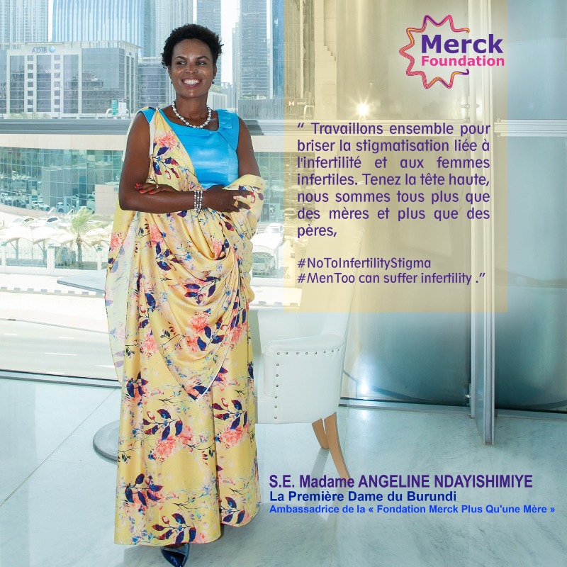 H.E. Madam ANGELINE NDAYISHIMIYE, The First Lady of Republic of Burundi