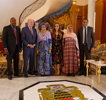 Merck-Foundation-Launches-their-programs-in-Partnership-with-the-First-Lady-of-Chad-2018
