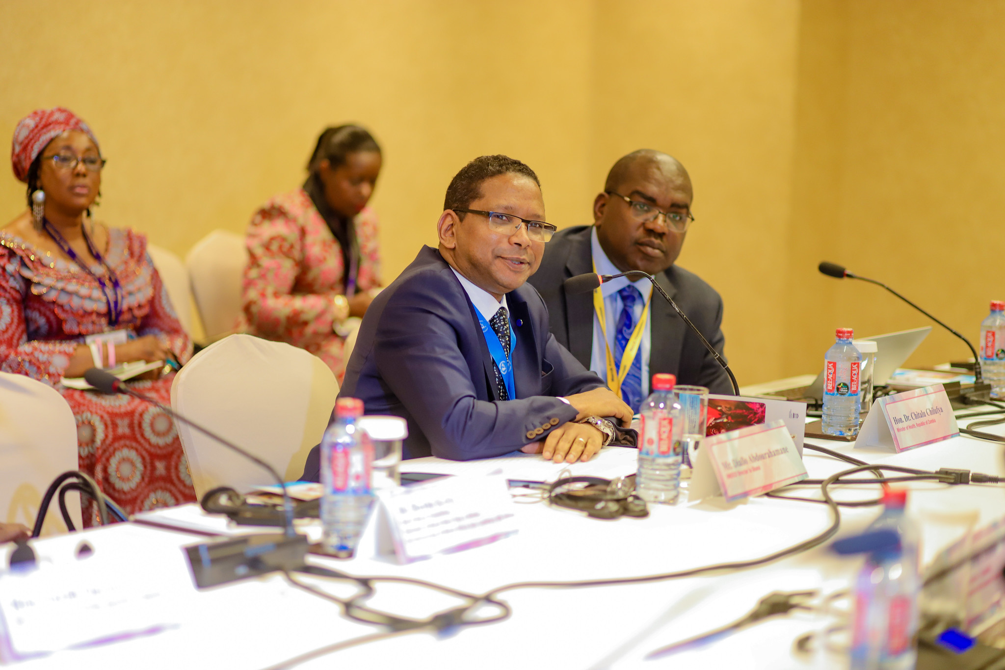 Mr. Diallo Abdourahamane at UNESCO - Merck Africa Research Summit(MARS) Meeting during the Merck Africa Asia Luminary 2019