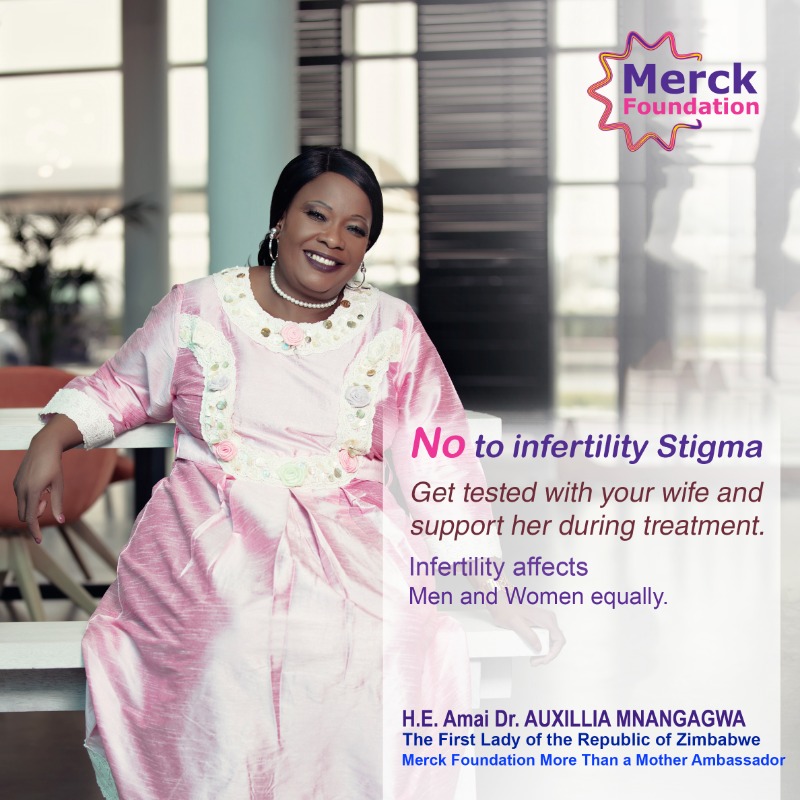 H.E. Mrs. AUXILLIA MNANGAGWA, The First Lady of Republic of Zimbabwe and Ambassador of Merck More Than a Mother